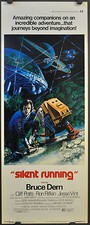 Silent Running 1972 ORIG 14X36 MOVIE POSTER BRUCE DERN CLIFF POTTS RON RIFKIN picture