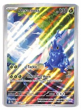 Heracross 194/193 Illustration Rare Paldea Evolved Pokemon Holo Near Mint picture