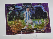 2025-26 Select FIFA Enzo Fernandez Purple Mojo Prizm Field Level #244 Argentina picture