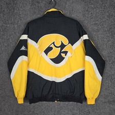 Vintage Apex One Iowa Hawkeyes Jacket Men's Medium College Football 1990s picture