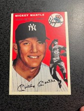 MICKEY MANTLE 1994 TOPPS #259--1954 TOPPS ARCHIVES  REPRINT CARD picture