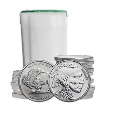 1 oz Silver Buffalo Round (Tube of 20) .999 Fine picture