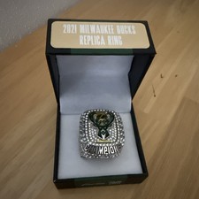 2021 Milwaukee Bucks SGA Championship Ring In Box picture