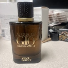 Acqua Di Gio Absolu Instinct by Giorgio Armani 2.5 oz/ 75ml Edp spy cologne men picture
