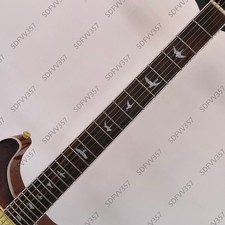 High Quality Double Cut Electric Guitar Gold Hardware Bird Inlays HH Pickups picture