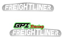 Pair Freightliner Mud Flap Plates 24