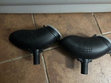 (2) THIRTY TWO 32 DEGREES PAINTBALL HOPPER BLACK FLIP TOP picture