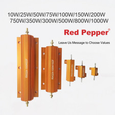 5W - 500W Watt High Power Aluminum shell Wirewound Metal Resistors 0.1Ω - 15KΩ picture