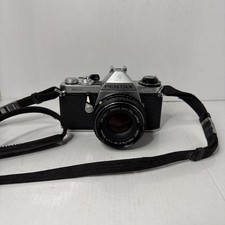 Pentax ME Super 35mm SLR Film Camera w/ Asahi 1:1.7 50mm Lens Strap Tested picture