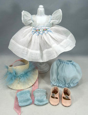 VINTAGE Vogue 1952 ANGELA Ginny Dress w-Bonnet, Socks, Socks & CS Shoes  NO DOLL picture