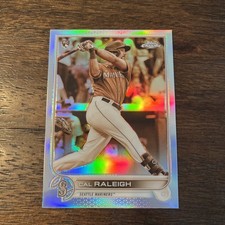 2022 Topps Chrome - Cal Raleigh #149 Sepia Refractor (RC) Seattle Mariners MLB picture