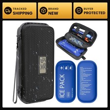 Insulin Cooler Travel Case TSA Approved Diabetic Medicine Cooling Bag picture