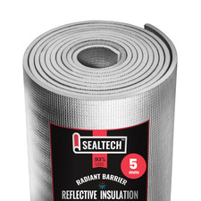 SEALTECH - 5mm Reflective Insulation roll Foam Core Radiant Barrier, Foil Wrap picture