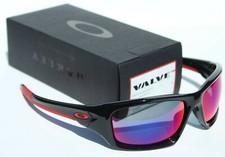 OAKLEY Valve Sunglasses Polished Black/Red Iridium NEW OO9236-02 picture