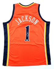 Stephen Jackson Signed Golden State Warriors Jersey PSA COA Autographed Ness NBA picture