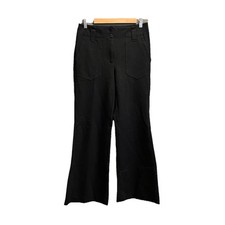 Maeve by Anthropologie Black Naomi Flared Leg Women's Pants Size 6 picture