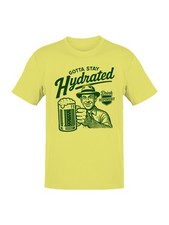 Stay Hydrated Drink Responsibly Men's T-shirt picture