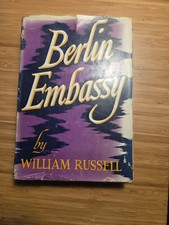Berlin Embassy by William Russell FIRST EDITION picture