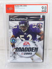 Madden NFL 2005 PSA 9.8 A+ Sealed 1st Hit Stick Lewis Ravens PlayStation 2 picture