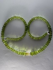 AAA Peridot Gem Beads Faceted 4mm-7mm picture