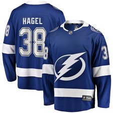 Men's Bay Lightning Brandon Hagel Home Breakaway Player Jersey picture