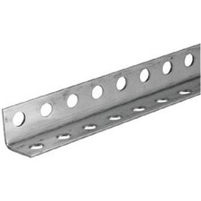 20-Hillman Steelworks Zinc-Plated 1-1/4 In. x 3 Ft. Perforated Steel Angle 11136 picture