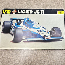 Heller Ligier JS11 Formula 1 1/12 Plastic Racing Car Model Kit Unassembled picture