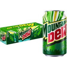 Mountain Dew Original Soda, 12 fl oz, 12 Count picture