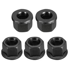 5pcs M14 Flange Hex Lock Nuts Grade 10.9 Carbon Steel Hex Flange Nut picture