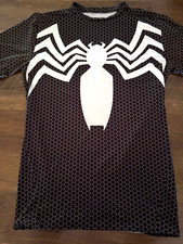 Under Armour HeatGear Marvel Venom Compression Short Sleeve Crew Neck XL picture