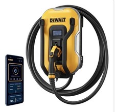 DEWALT Level-2 Wall Mounted Electric Vehicle EV Charger up to 48 Amps picture