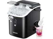 Euhomy Countertop Nugget Ice Maker Portable Pebble Ice Machine IM002-NBL picture