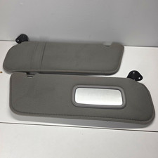 1989 - 2006 Ford Ranger Sun Visors Pair Set Left Right Gray Cloth OEM  picture