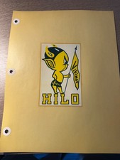 Vintage Hilo High School Decal Hawaii picture