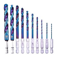Spyder 10-Piece Assorted HSS Twist Drill Bit Set 19017 picture