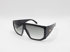 Vintage Helena Rubinstein Sunglasses 23 01 Black w/Grey Gradient Lens picture