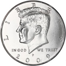 2009 P Kennedy Half Dollar BU Satin Finish CN-Clad picture