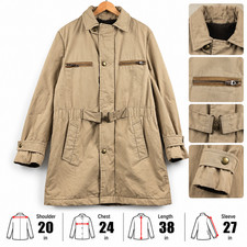 Vintage 60s Towncraft JCPenney Wamsutta Storm-Plus Pile Lined Belted Ranch Coat  picture