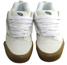 Vans Men's Knu Skool Gum Bottom Blanc De Blanc White Shoes size 9 NEW picture