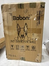 Baboni Pet Door for Wall, Steel Frame PD-3-L picture