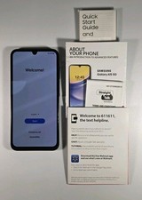 Straight Talk Samsung Galaxy A15-64GB, 5G, Black Prepaid Smartphone New Open Box picture