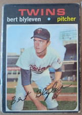1971 Topps #26 Bert Blyleven Minnesota Twins Rookie Card picture