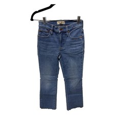 Madewell- Mid-rise kick out jeans  picture