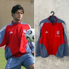 BAYERN MUNICH 2005 2006 TRAINING FOOTBALL TRACK JACKET ADIDAS JERSEY SIZE XXL picture