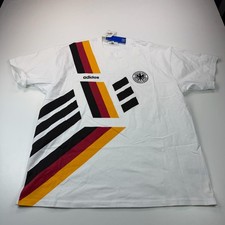 NWT Adidas Germany DFB 94 Soccer Shirt Mens Extra Large XL  White Soccer. picture