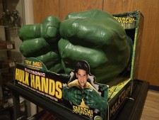 Marvel Incredible Hulk 2003 Vintage Electronic HULK SMASH Hands The Hulk Movie  picture