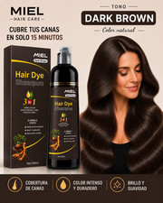  NEW Hair Dye Shampoo 3 in 1 for Women/Men for Gray Coverage Instant Hair Color picture