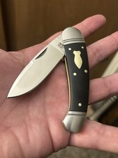 Rough Ryder Reserve Panthera Black Micarta D2 Slipjoint Pocket Knife New picture