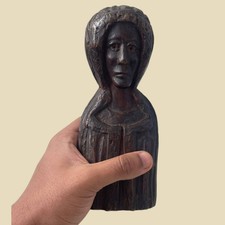 Ethiopian Hand Carved Wooden Figure African Ethnographic Sculpture picture