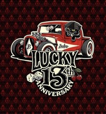 🍒🎲Boston Scally “The Lucky” 13th Anniversary Cap + Dust Bag XL 🍒🎲 picture